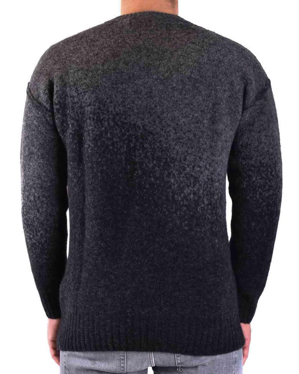 Isabel Benenato Black Sweater for men