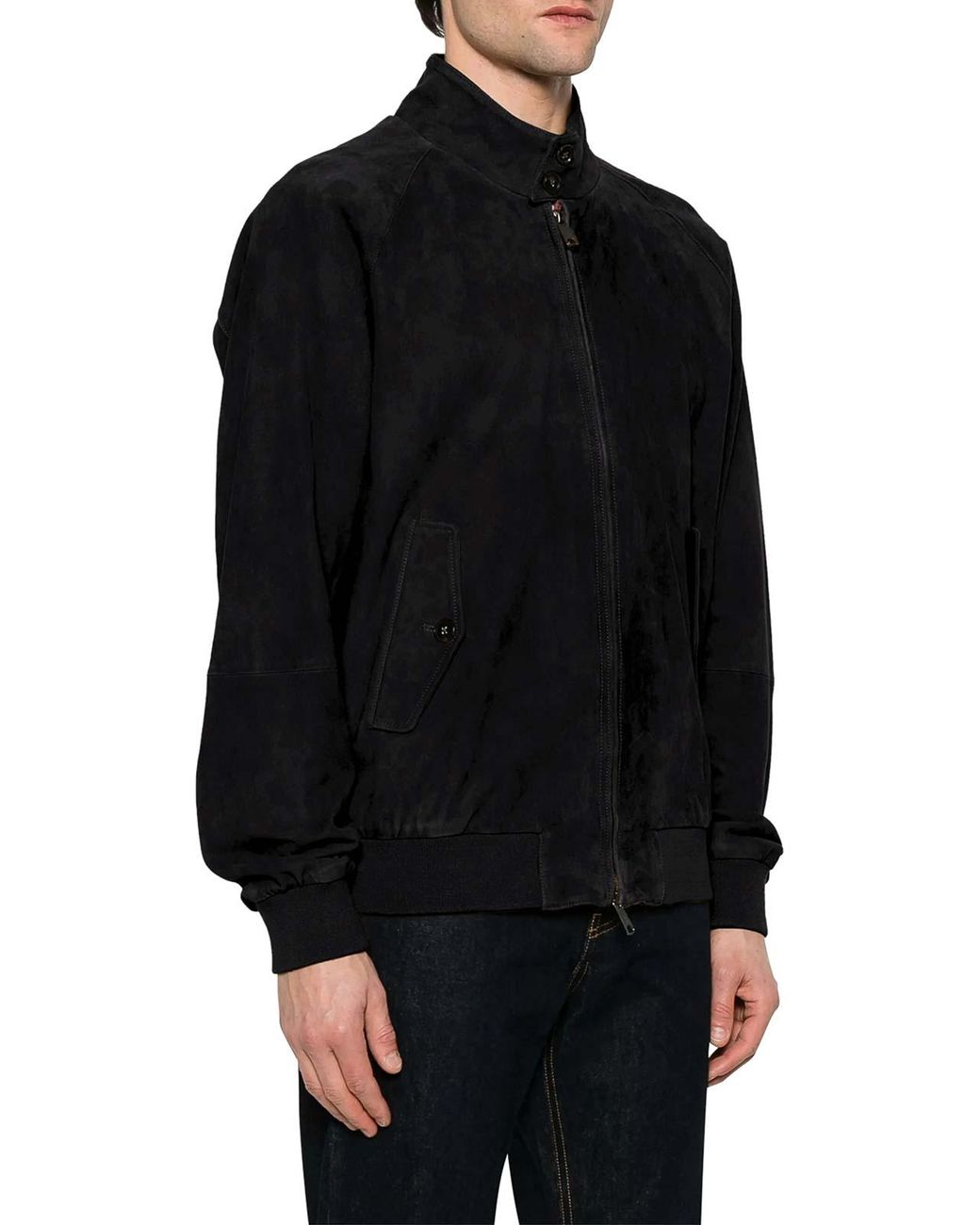 Baracuta Black G9 Suede Jacket for men