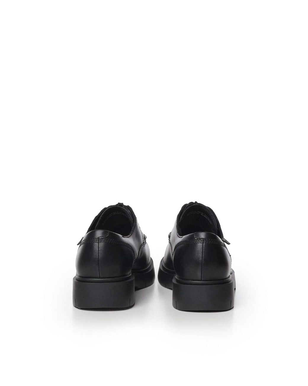 Camper Black Alaro Leather Lace-Up Shoes for men