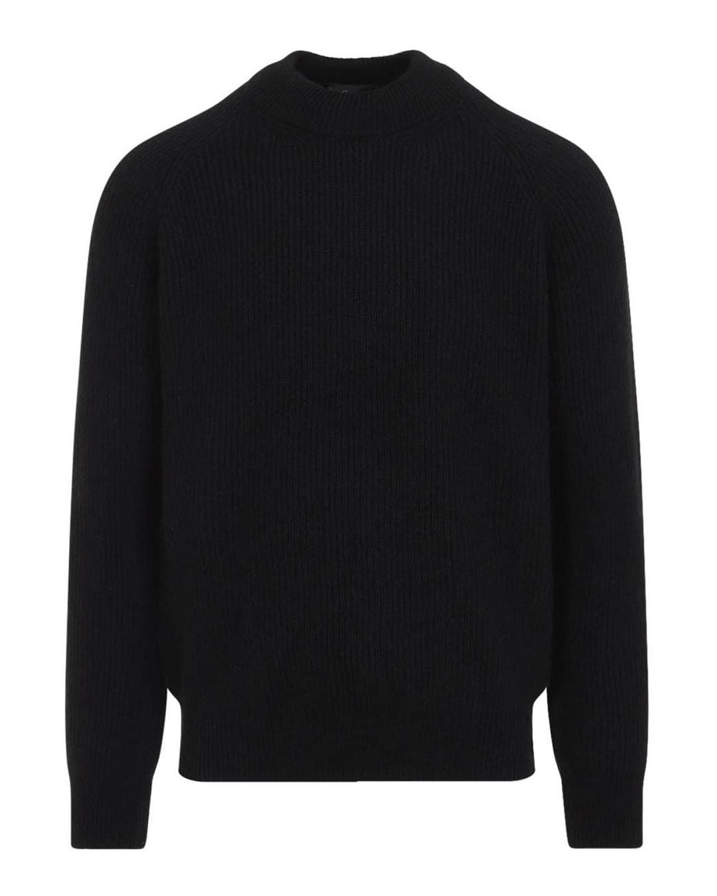 Brioni Black Cashmere Sweater for men