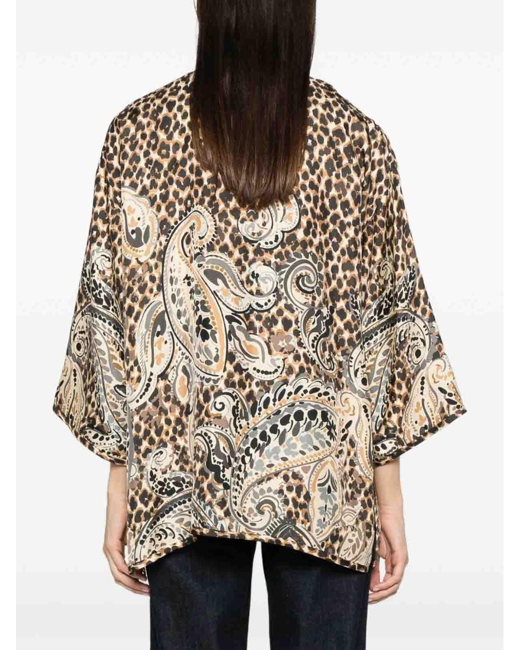 Etro Natural Kesa Silk Jacket