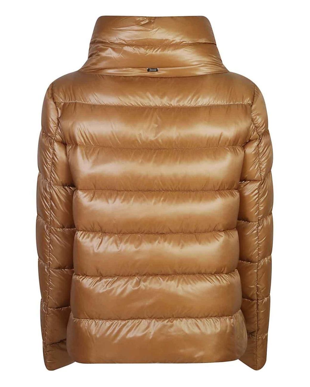 Herno Brown Amelia Short Down Jacket
