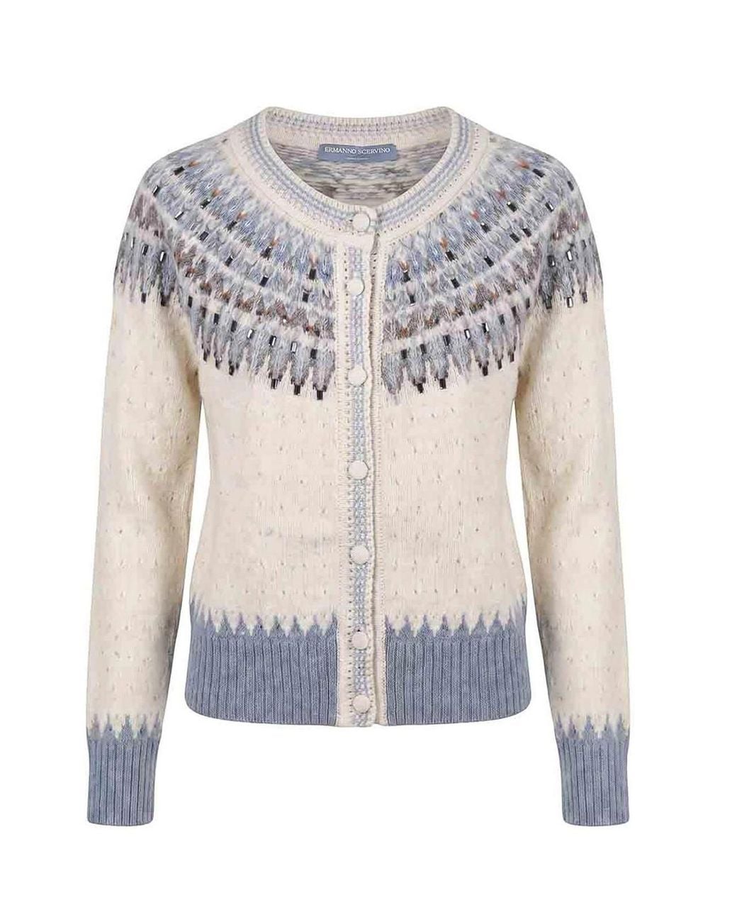 Ermanno Scervino White Cardigan