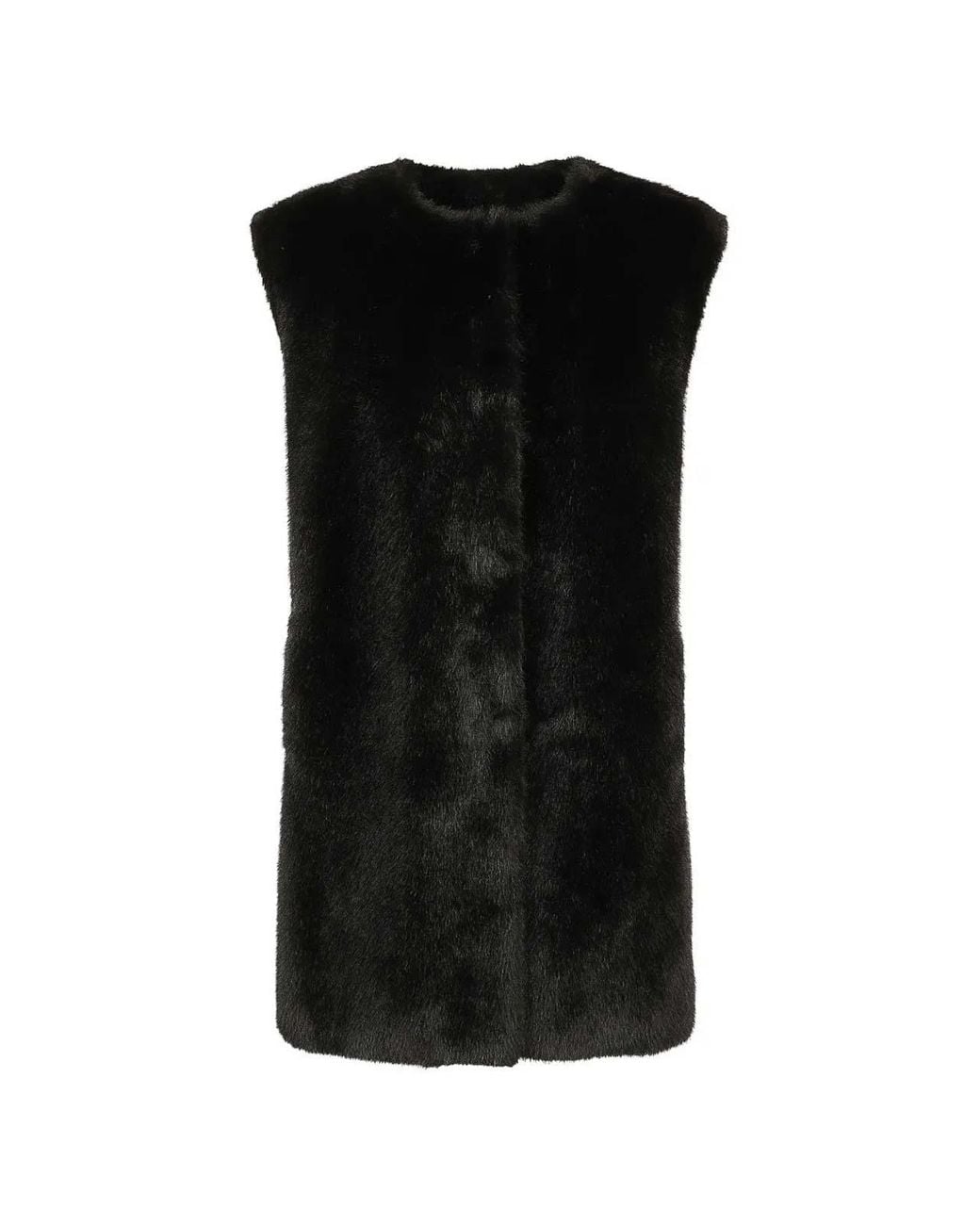 Herno Black Sleeveless Coat