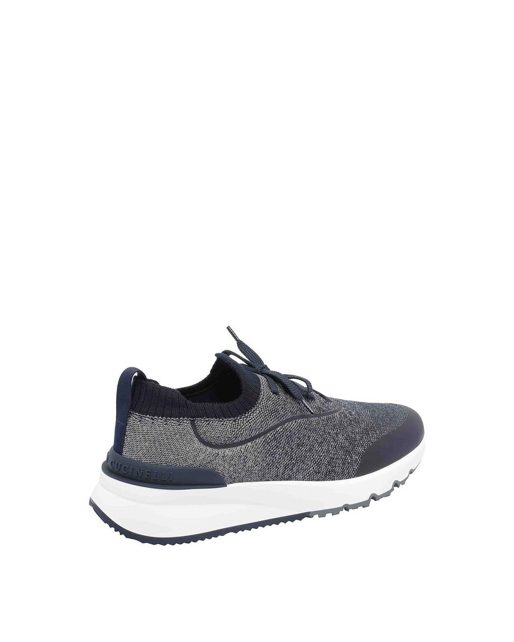 Brunello Cucinelli Multicolor Knitted Sneakers for men