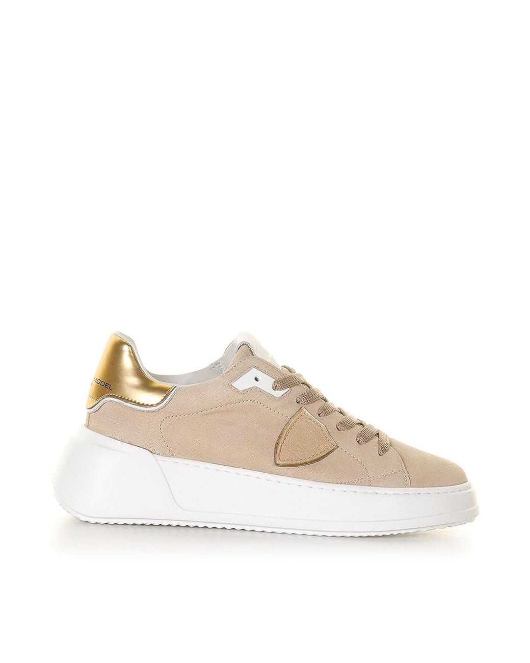 Philippe Model Natural Sneaker Tres Temple Low Donna