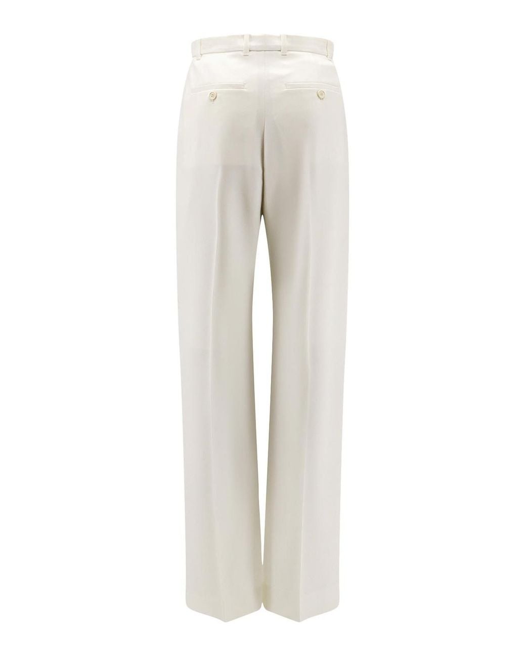 McQueen Gray Wool Trousers