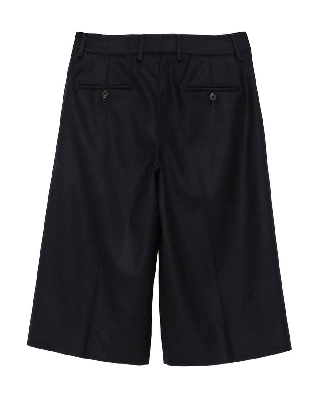 Incotex Black Iola Pleated Tailored Shorts