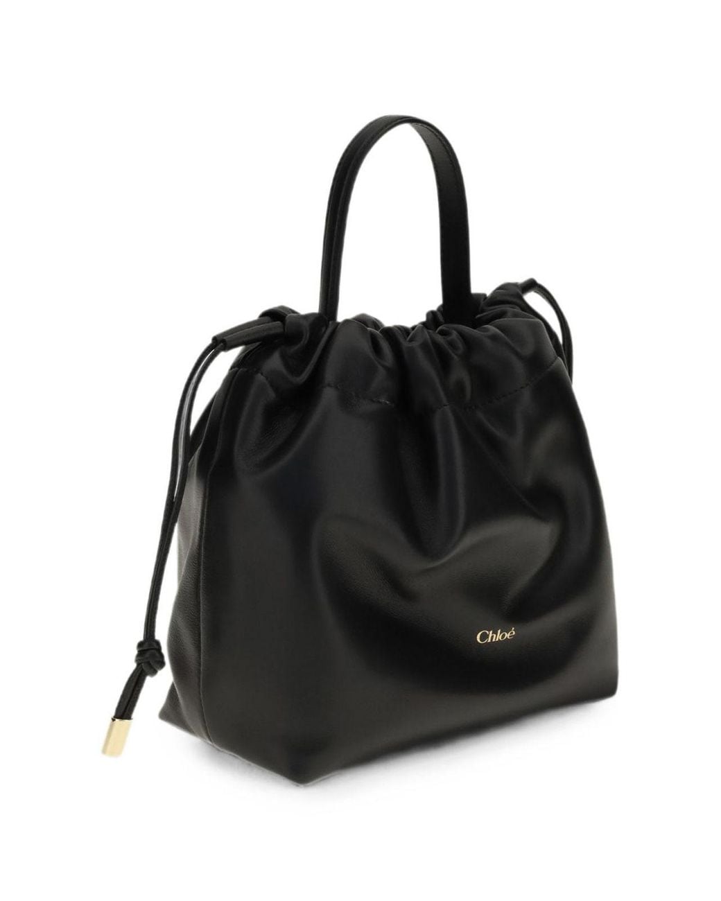 Chloé Black Icons Leather Clutch