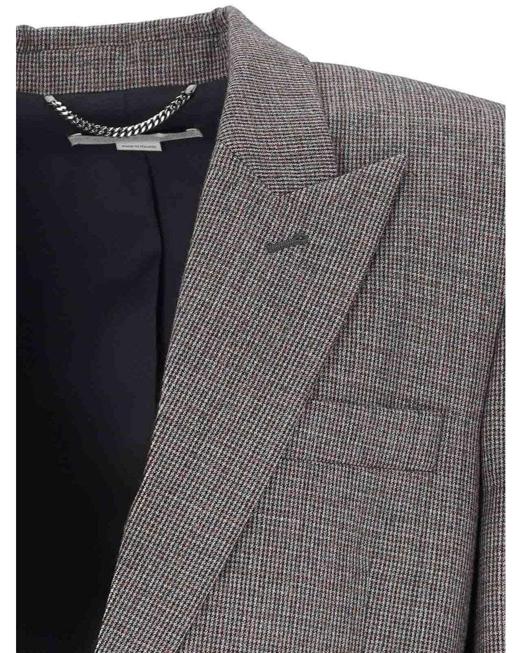 Stella McCartney Gray Blazer Monopetto