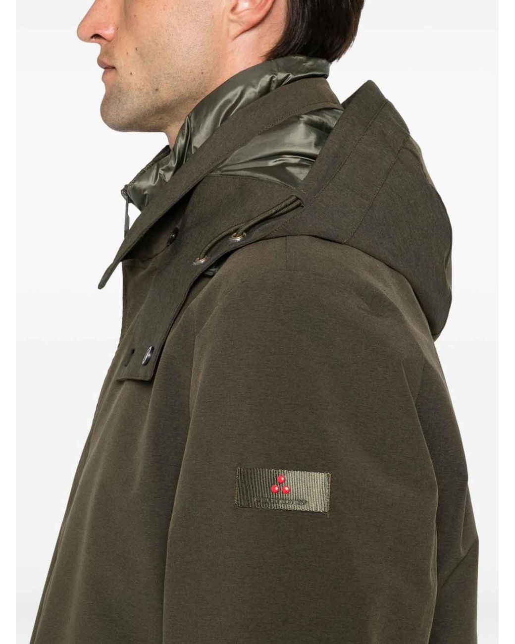Peuterey Green Parka for men