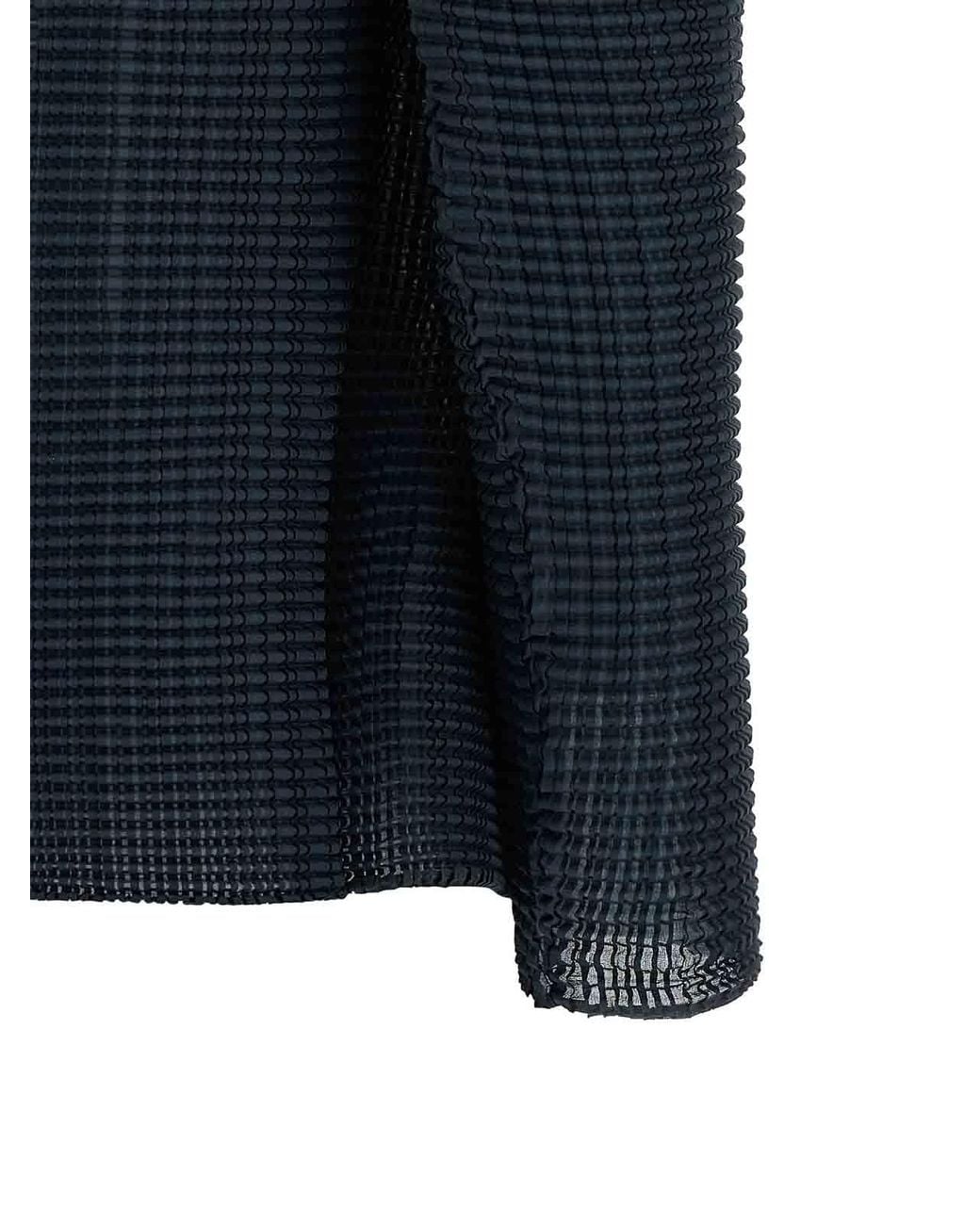 Issey Miyake Blue Cardigan
