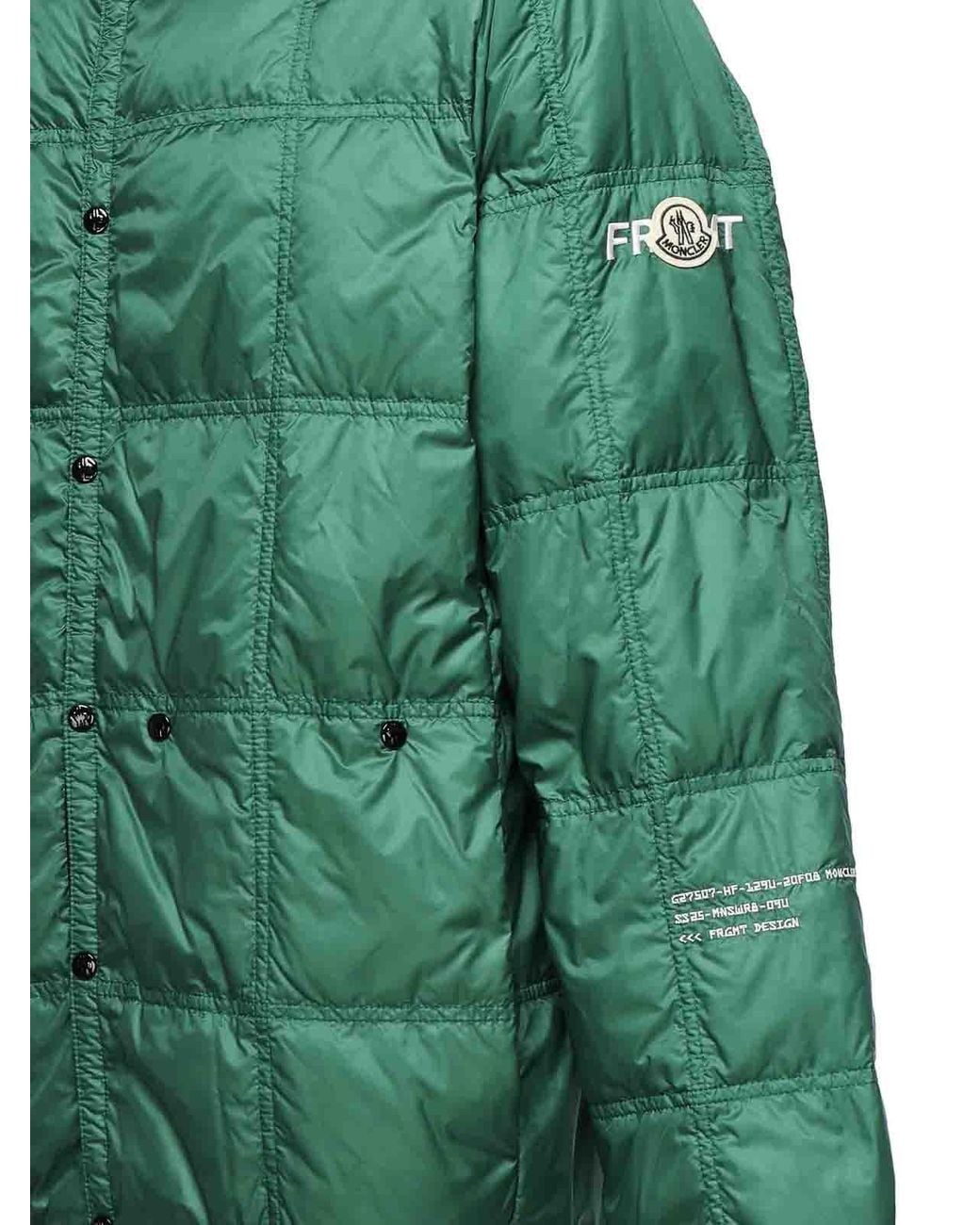 Moncler Genius Green Coats Outer: Polyamide/Nylon for men