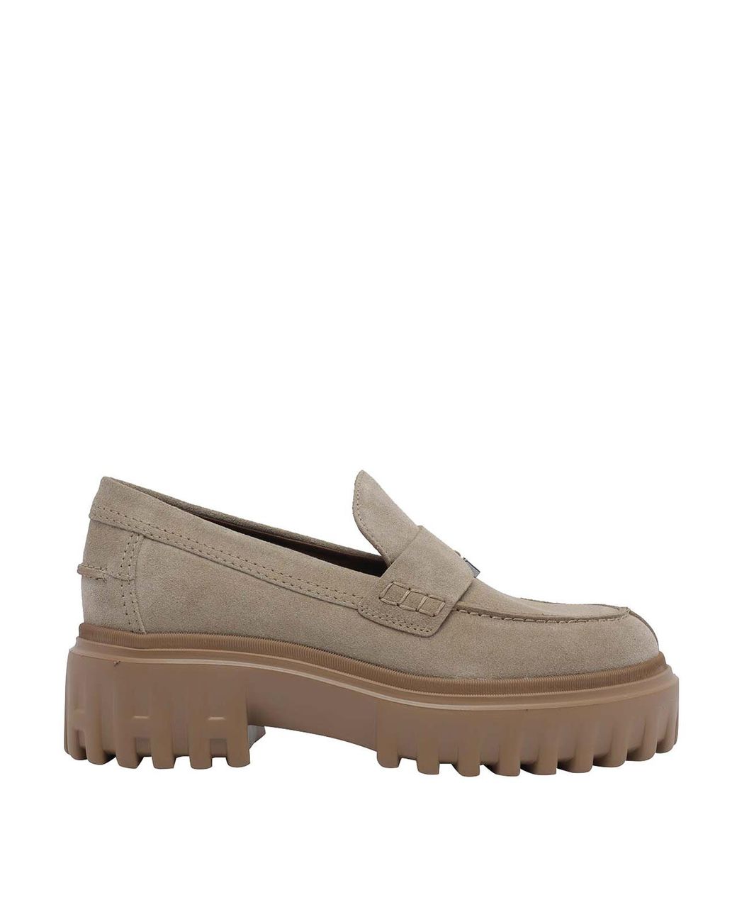 Hogan Brown H700 Loafers