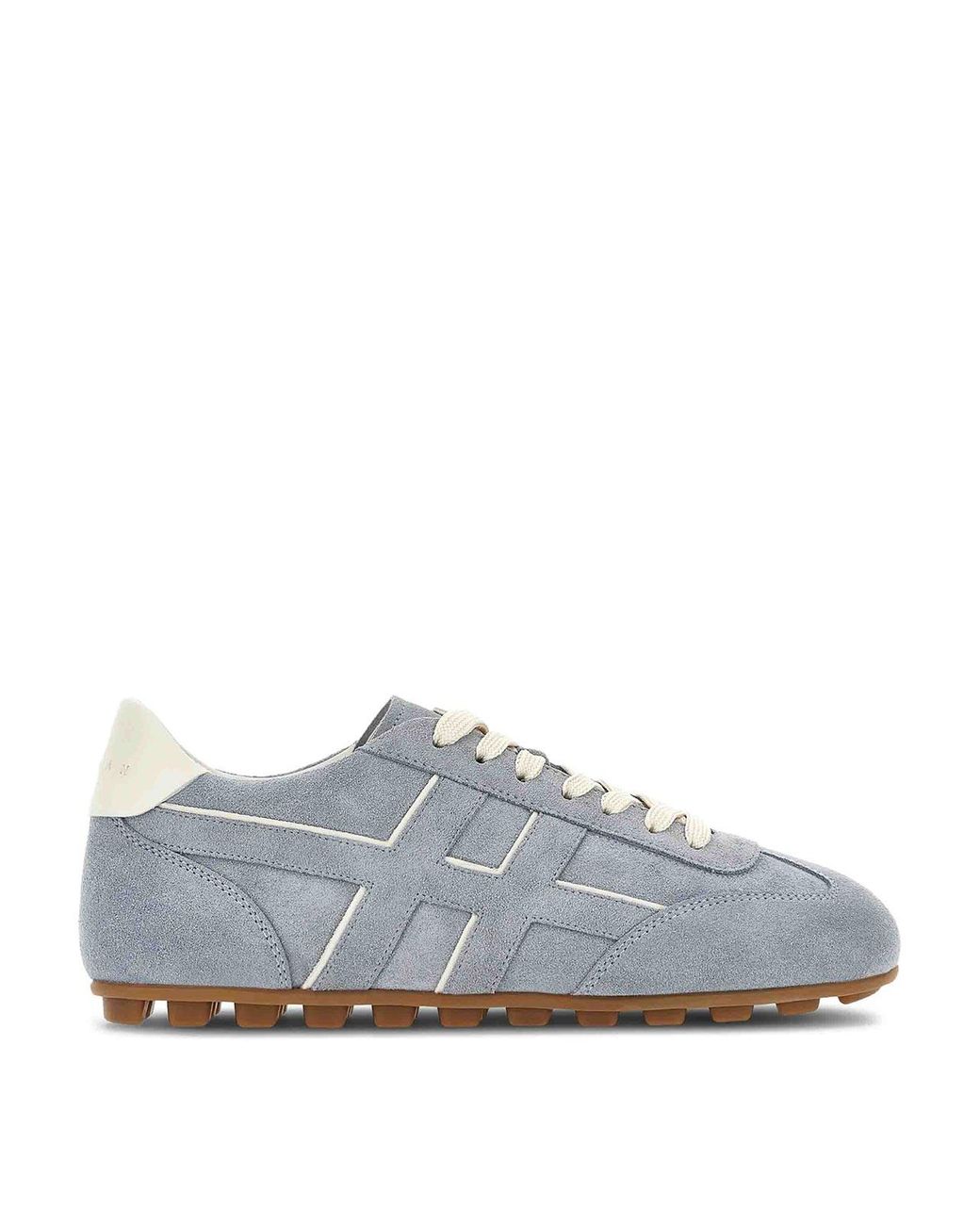 Hogan Gray Olympia Suede Sneakers
