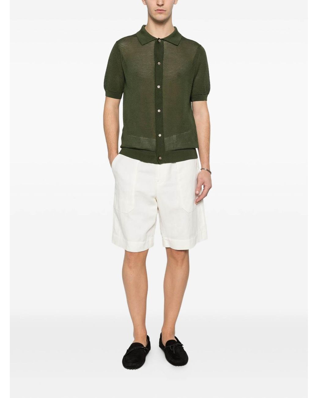Tagliatore Green Shirt for men