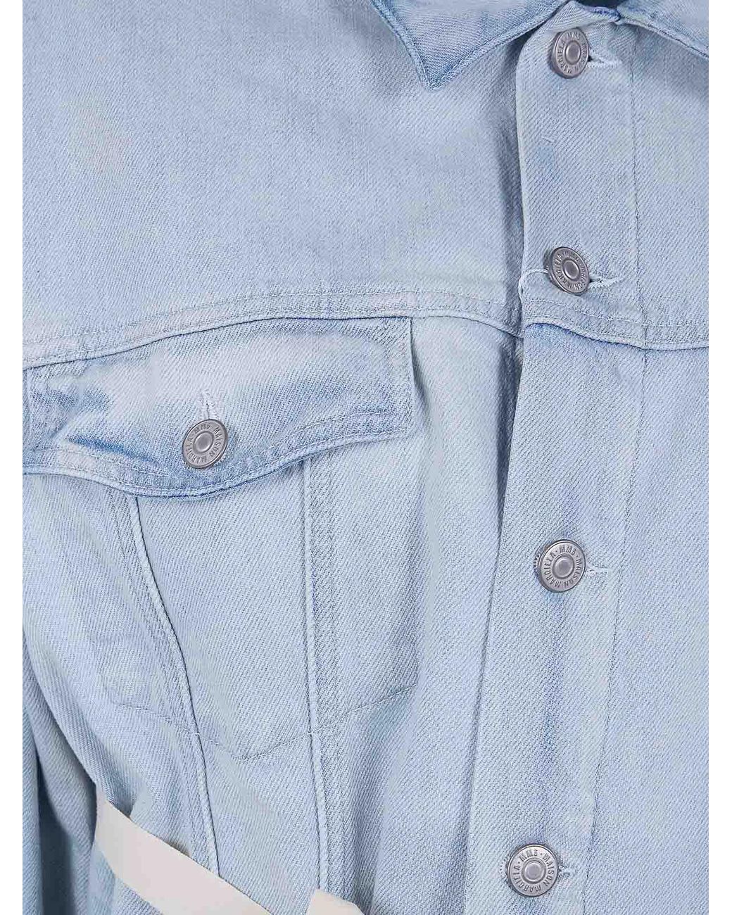 MM6 by Maison Margiela Blue Sportsjacket