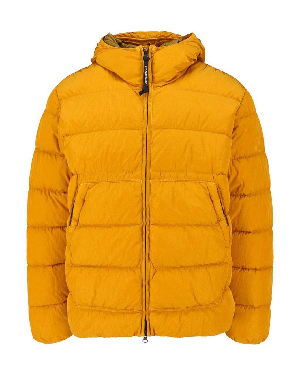 C P Company Yellow Padded Down Jacket for men