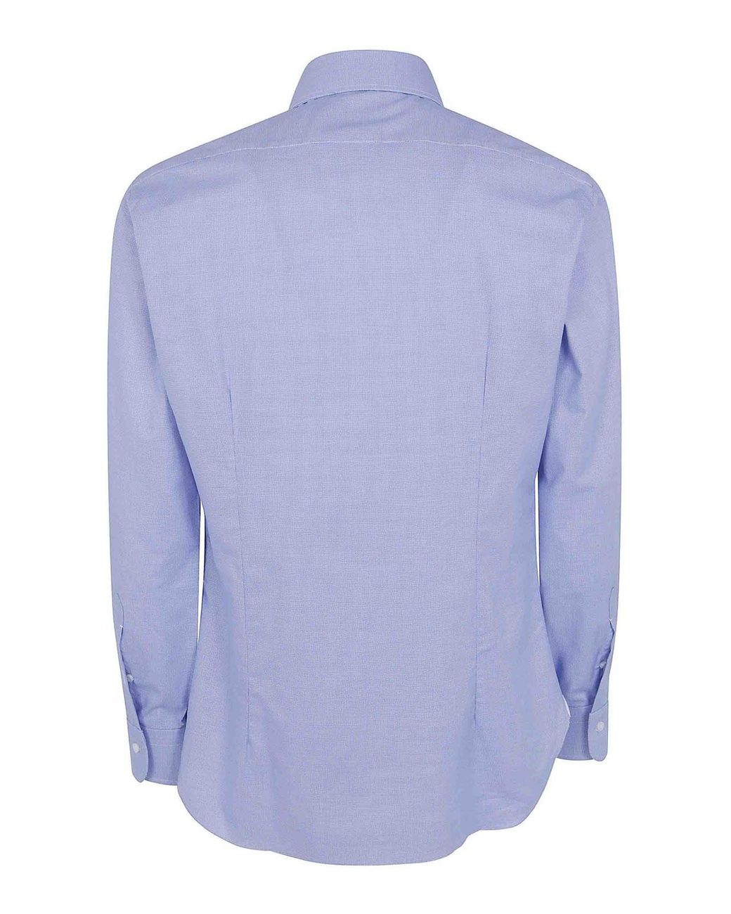 Barba Napoli Blue Classic Shirt for men