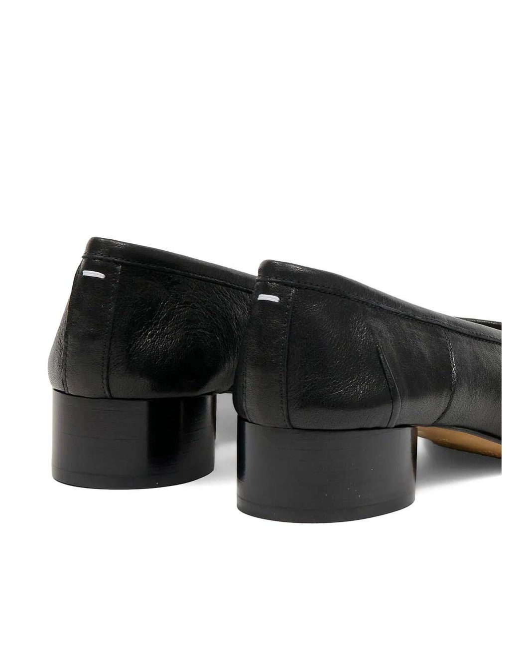 Maison Margiela Black Tabi Ballerina New