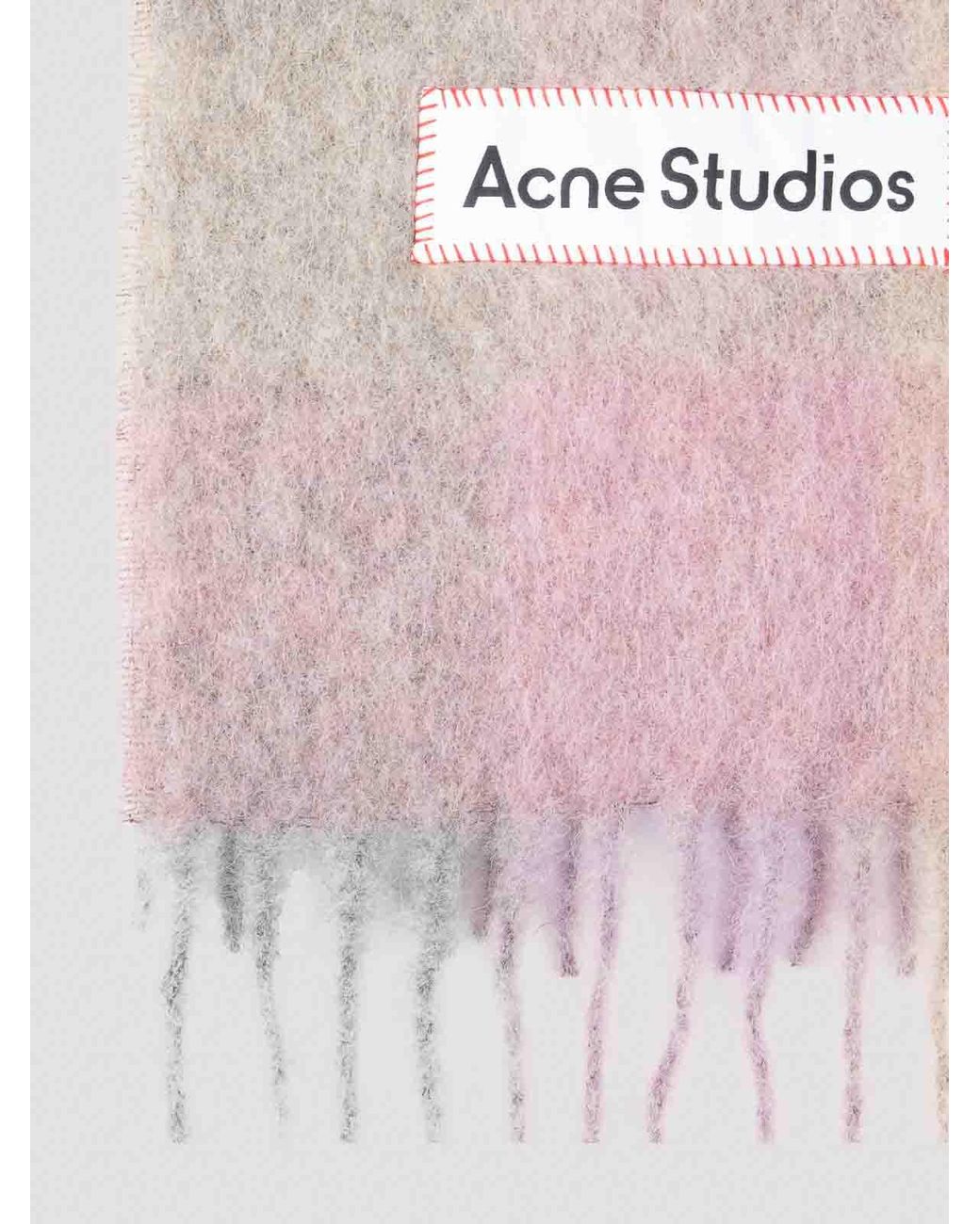 Acne Pink Alpaca Scarf