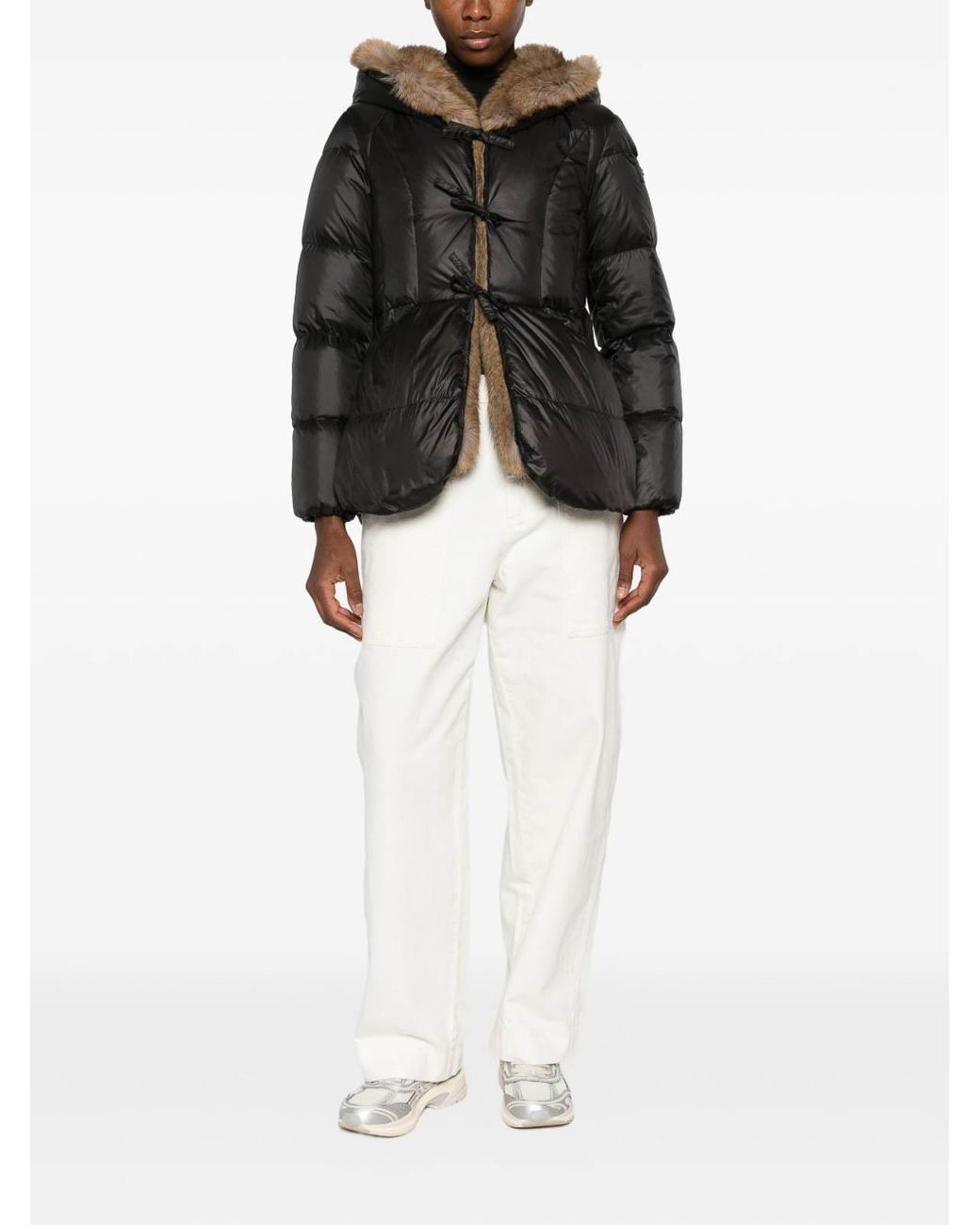 Peuterey Black Puffer Jacket