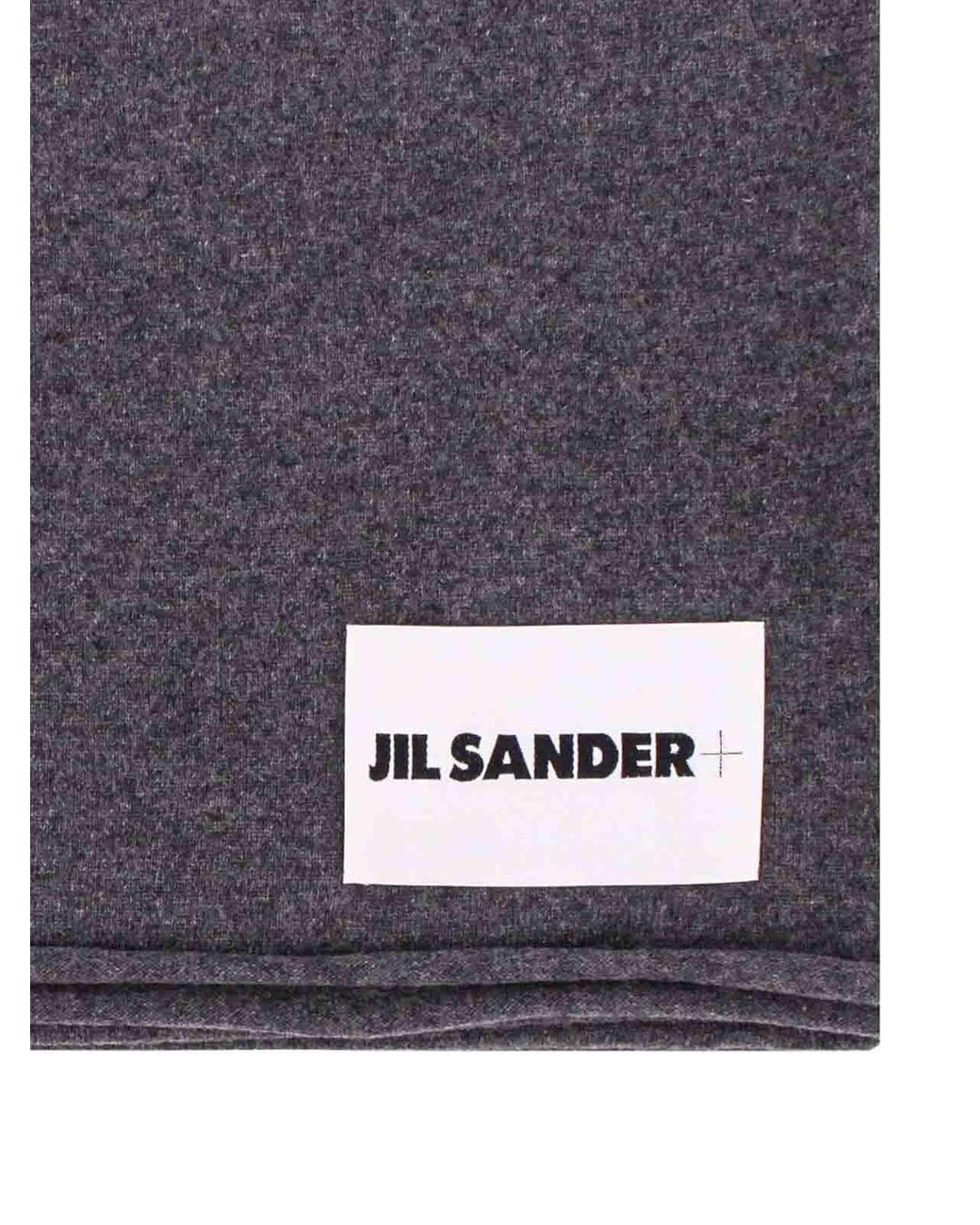 Jil Sander Purple Scarf for men