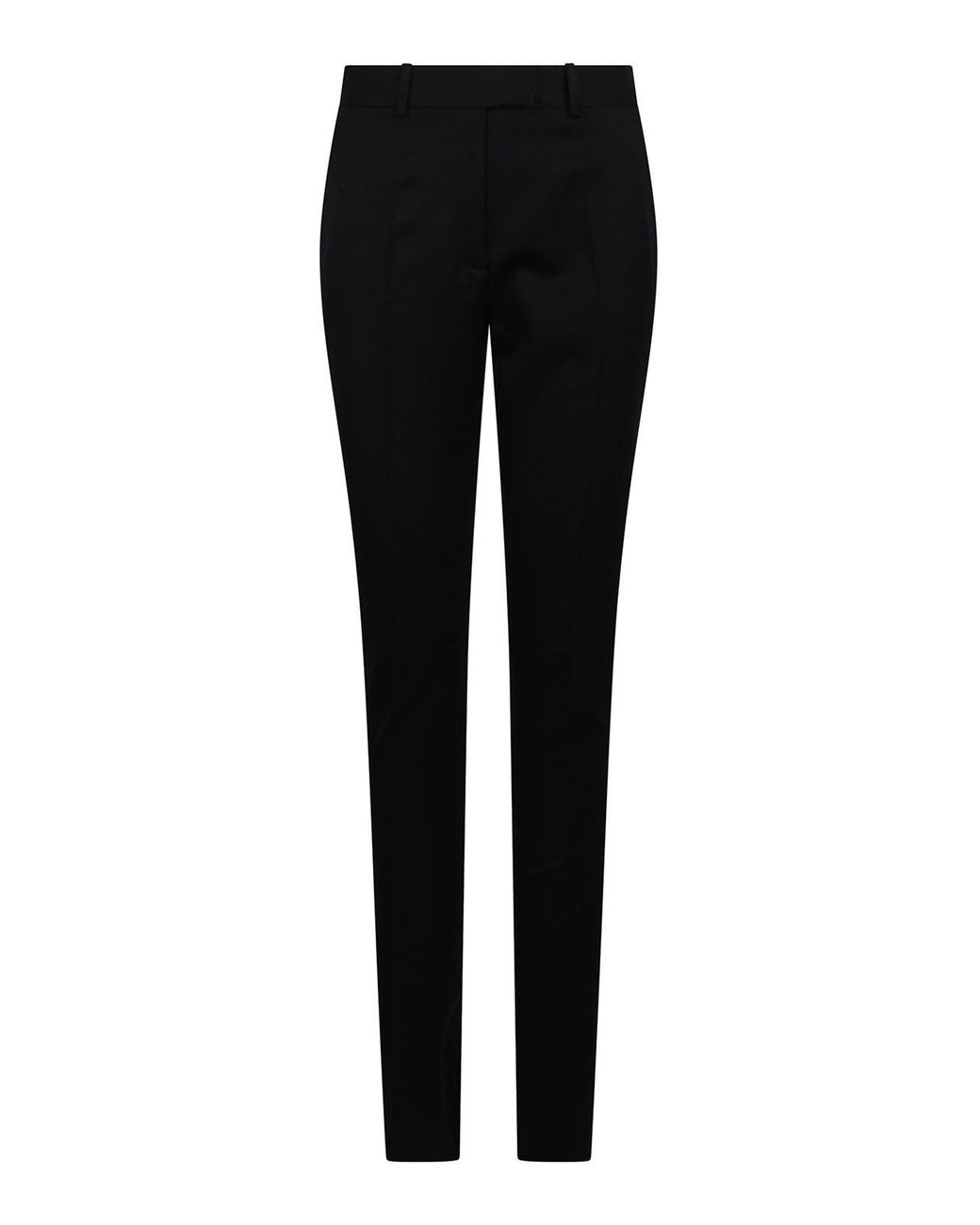 The Attico Black Pants Flared Virgin Wool