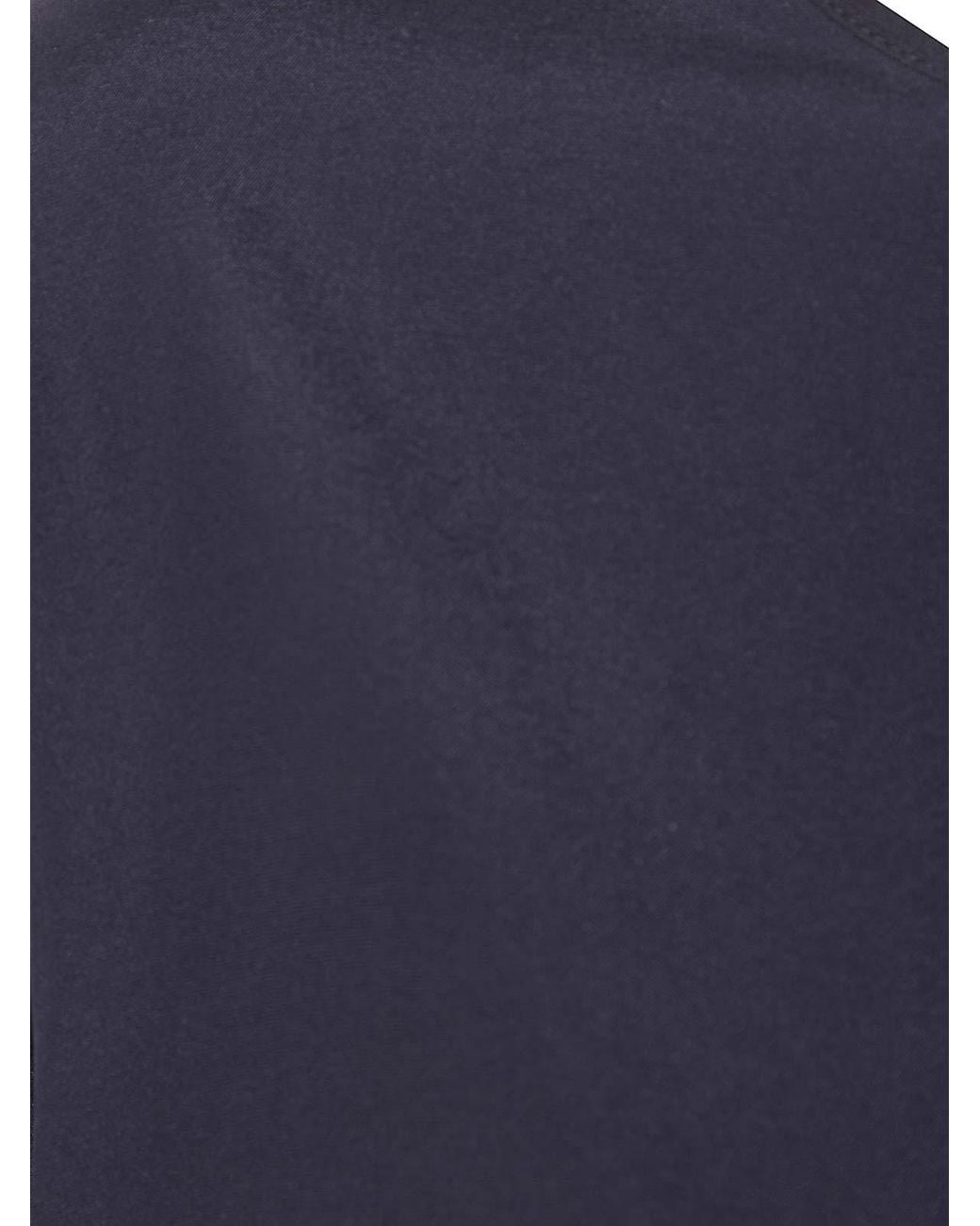 Shirt C-zero Blue 3/4 Sleeves Squared Fit T-Shirt