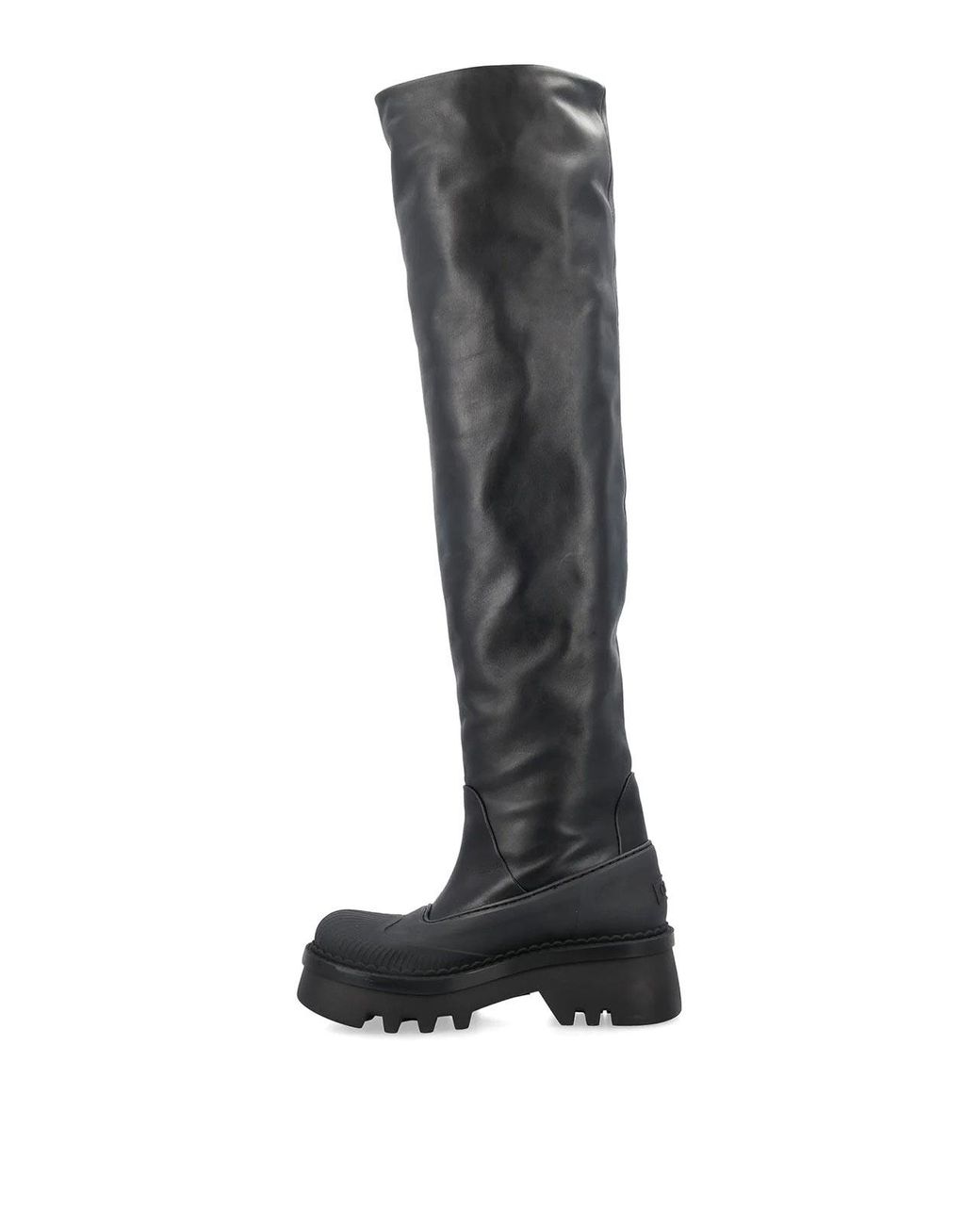 Chloé Black Raina Over Knee Boots