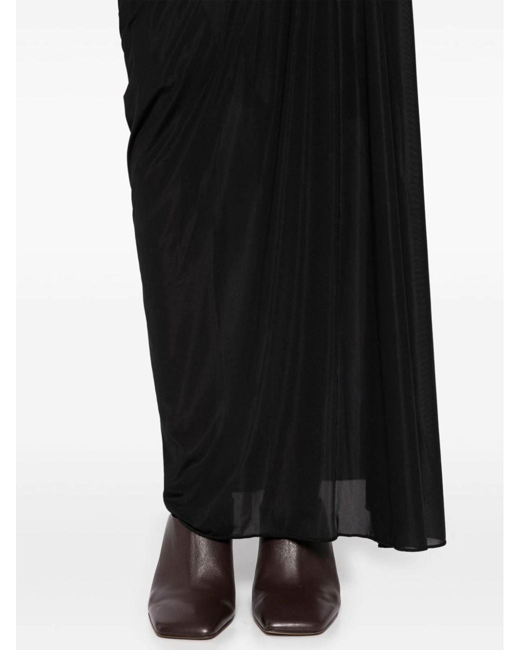 Dries Van Noten Black Horsa Bis Long 9204Wkskirt
