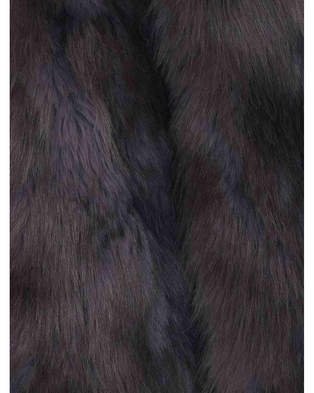 S.w.o.r.d 6.6.44 Gray Faux Fur Jacket