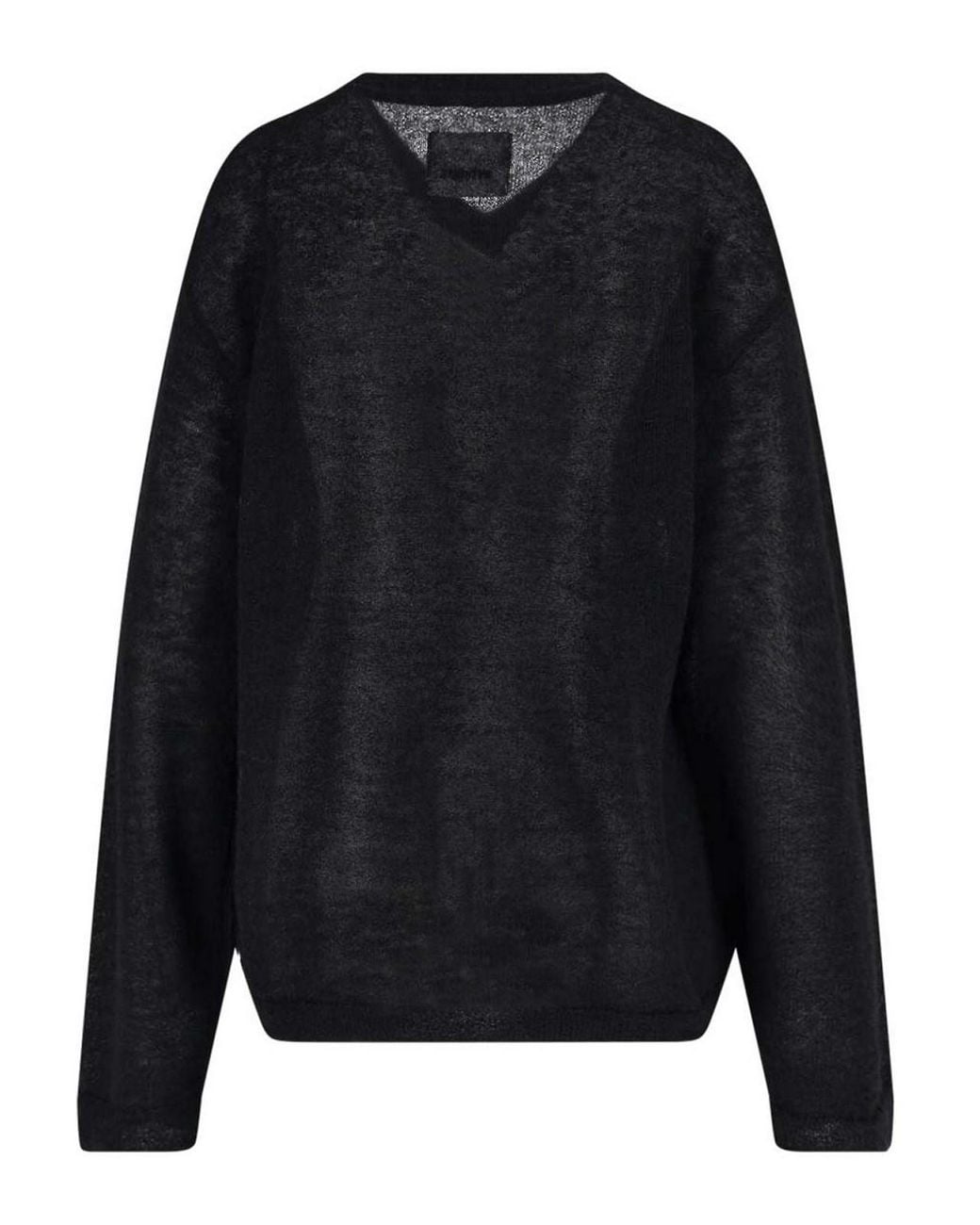 MYTHINKS Blue Alpaca Blend Sweater