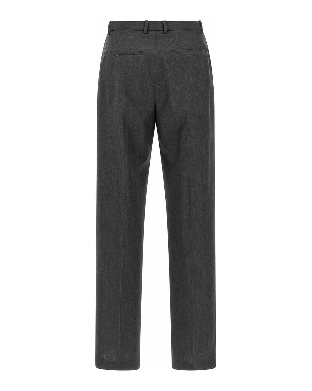 Jil Sander Gray Tailored Trousers