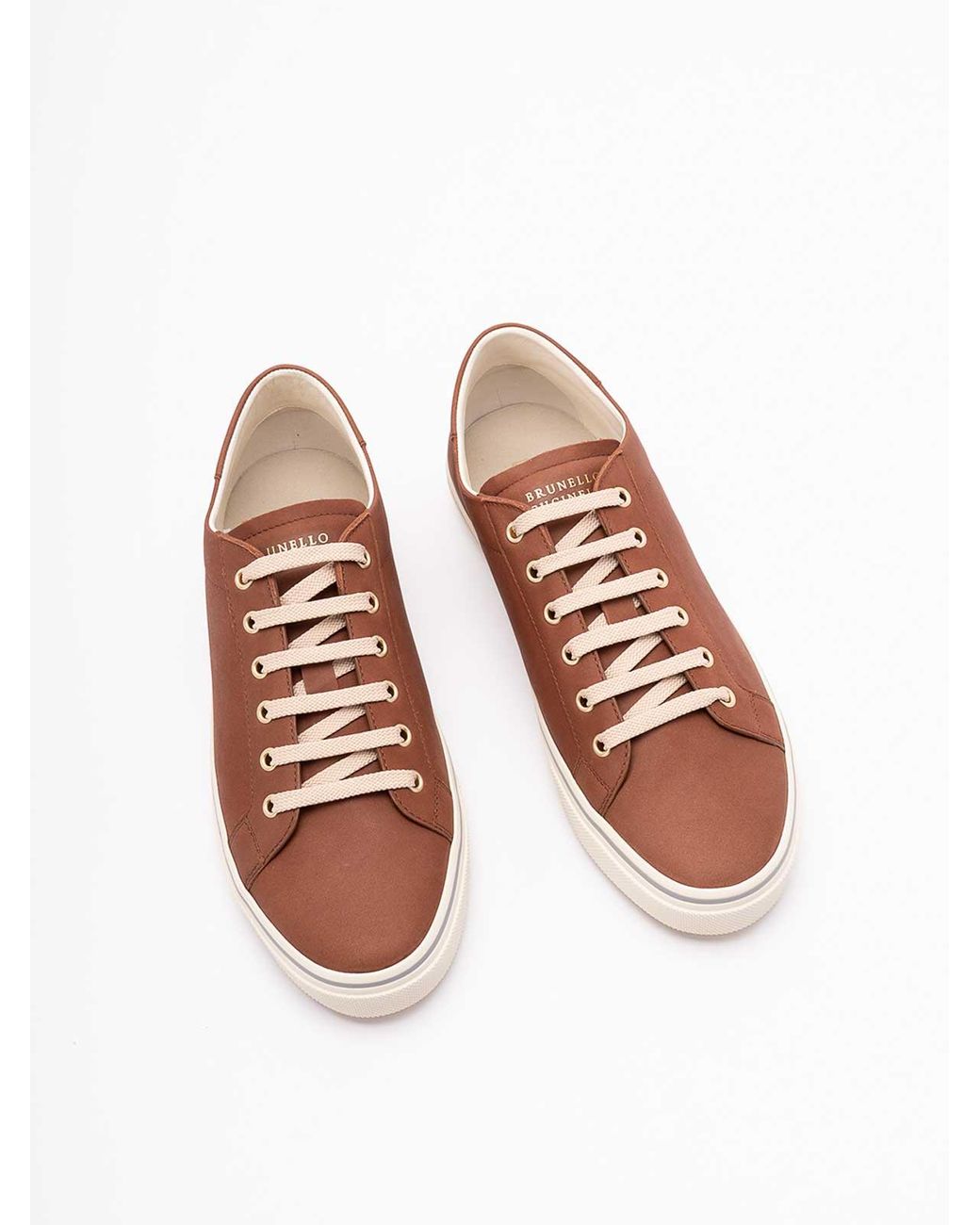 Brunello Cucinelli Brown Sneakers for men
