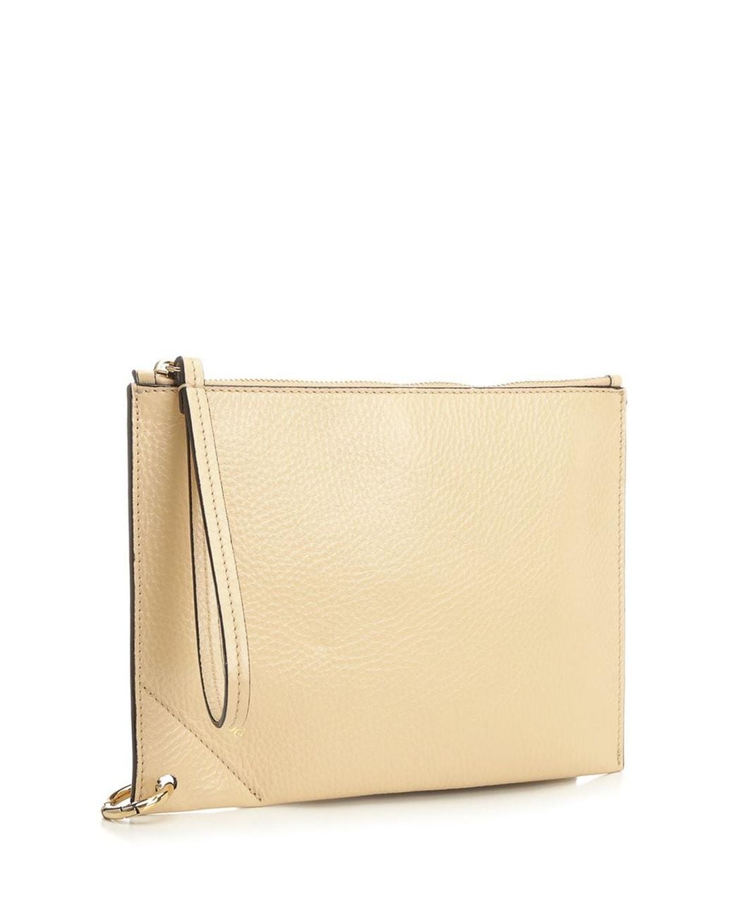 Chloé Natural Chlo Spin Clutch Bag