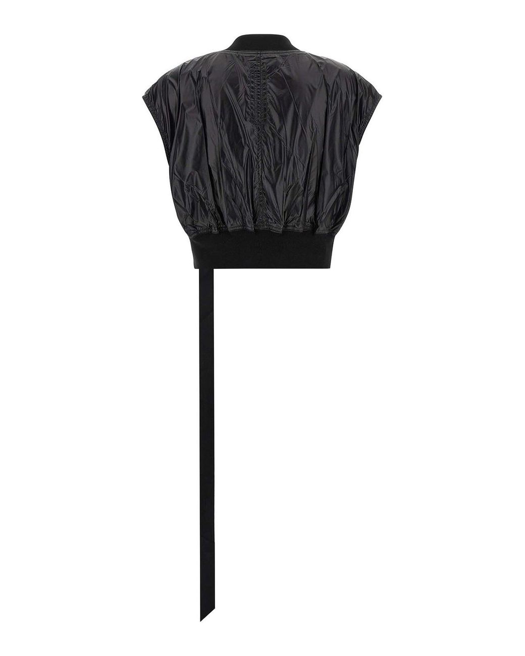Rick Owens Black Tatlin Bomber Vest