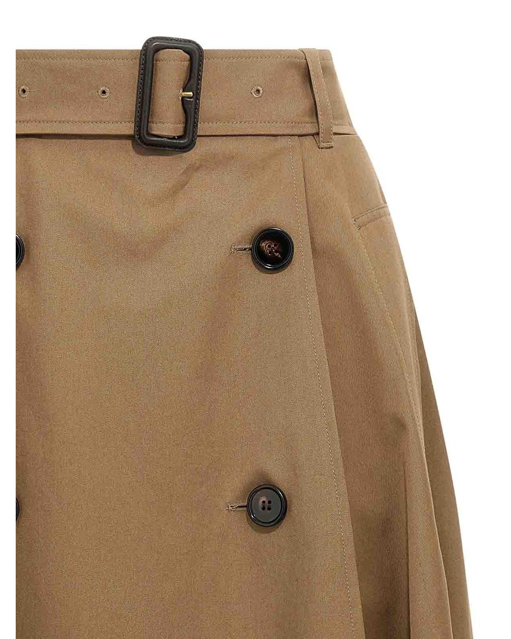 Burberry Natural 'Brenda' Skirt