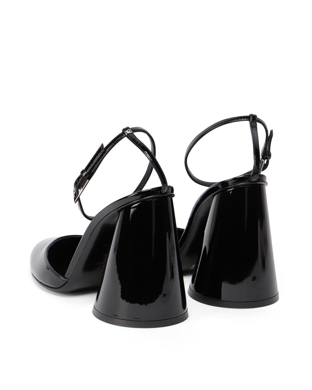 The Attico Black Luz Pumps