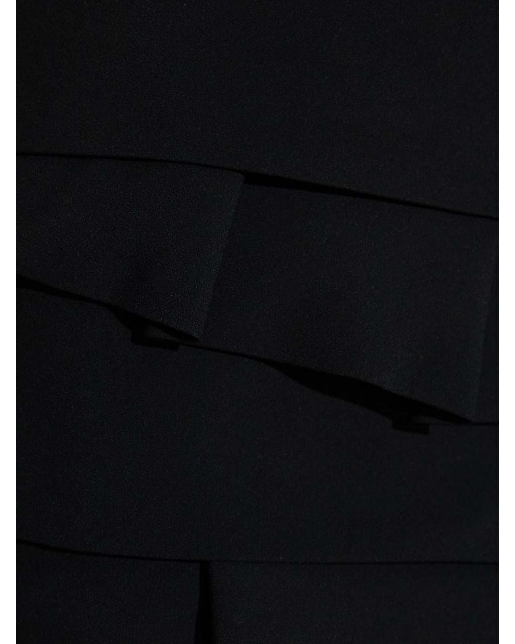 Versace Black Short Skirts