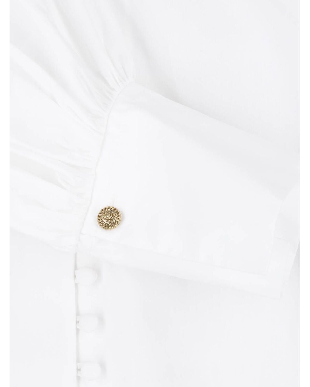 Balmain White Cotton Shirt