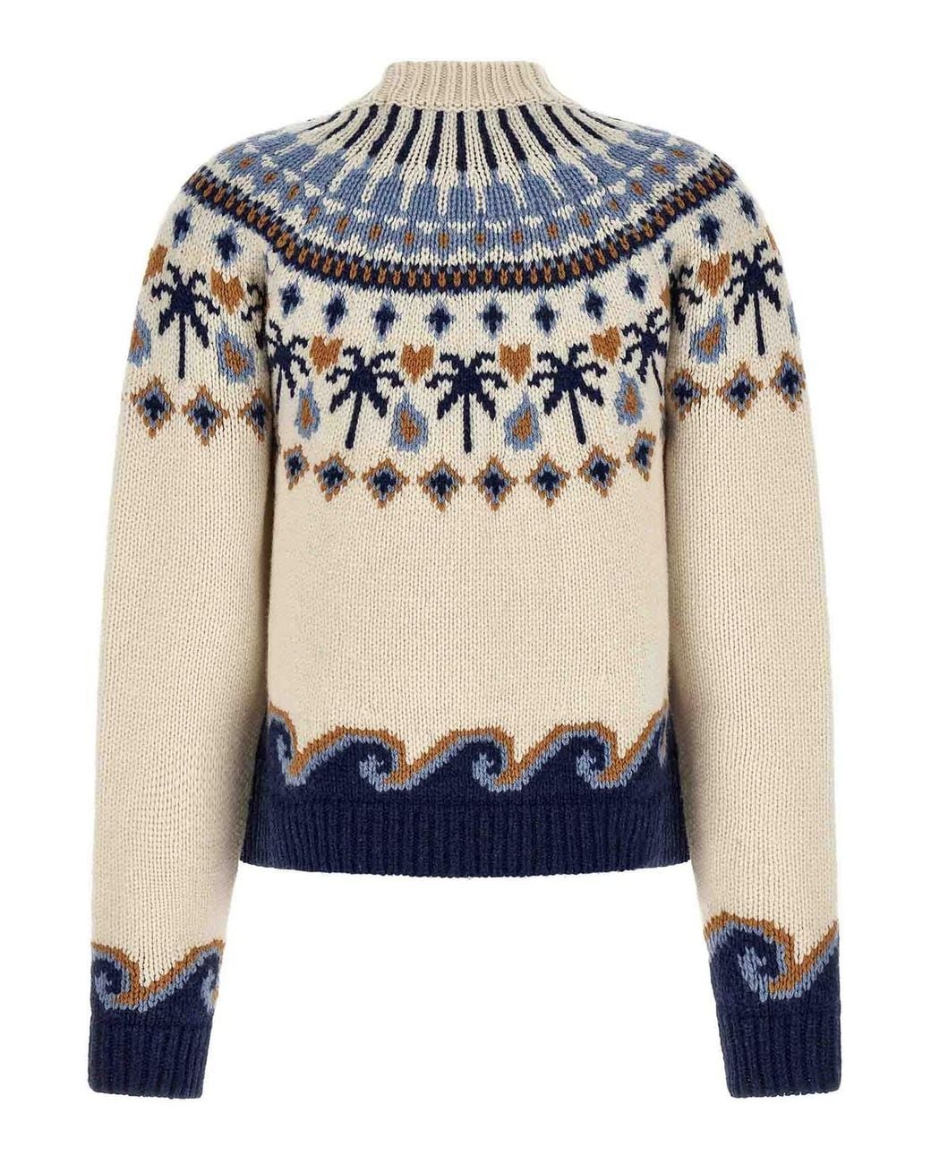 Alanui Blue Sweater