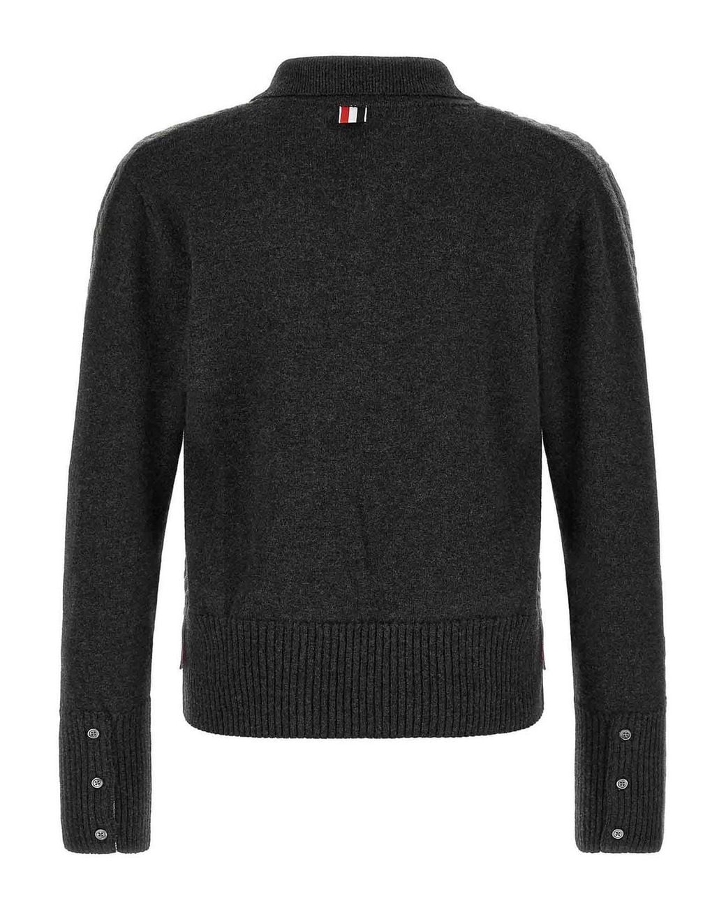 Polo Thom Browne de hombre de color Gray