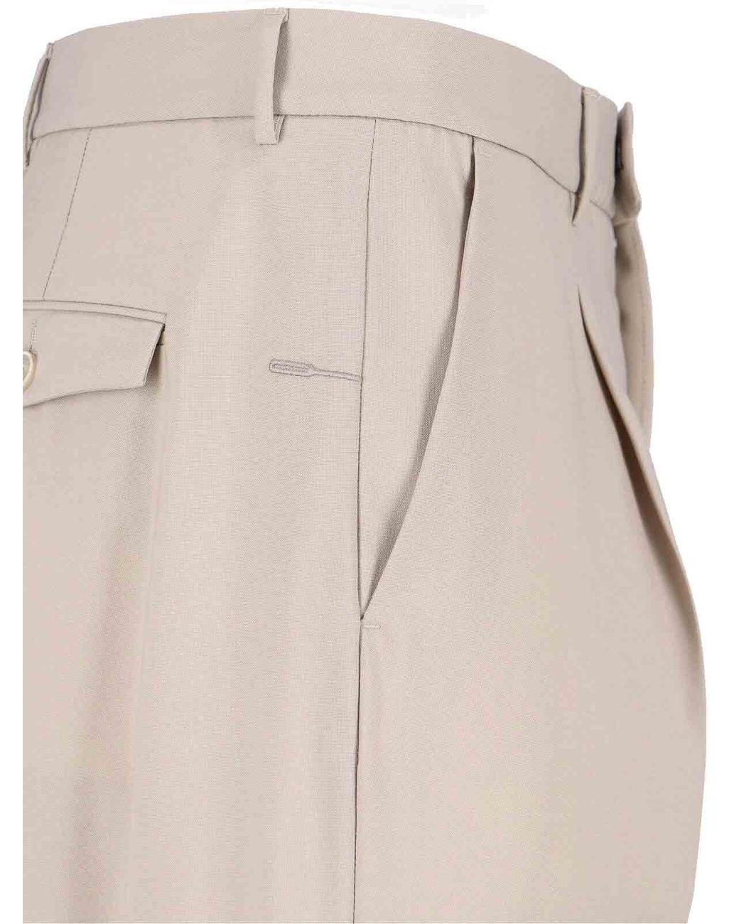 Cruna Natural Tailored Trousers for men