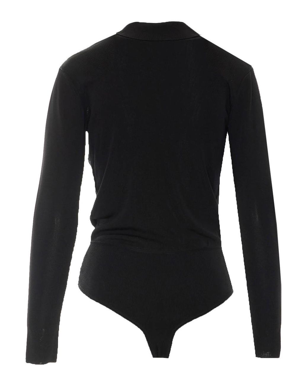 Elisabetta Franchi Black Viscose Yarn Body With Jewel Chain