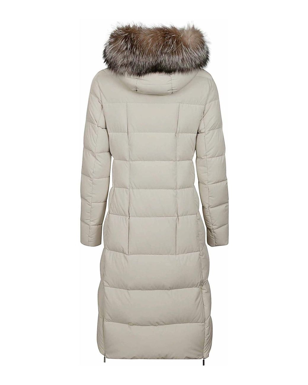 Moorer Gray Long Coat