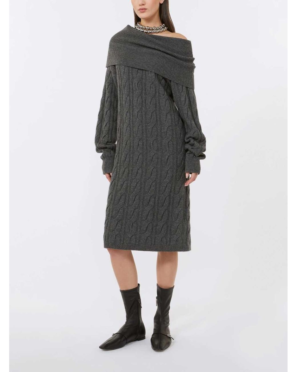 Max Mara Gray Dress