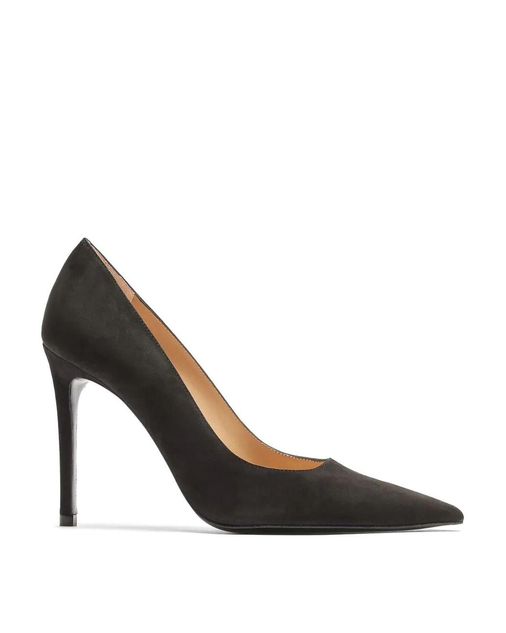 Stuart Weitzman Black "Stuart Power" Decollete T. 100