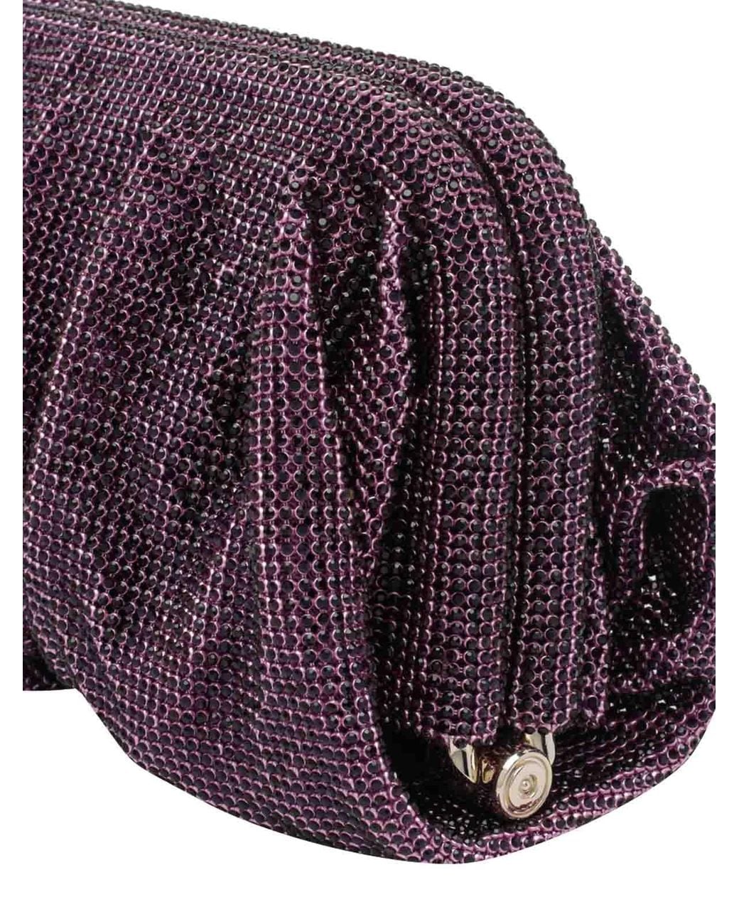 Benedetta Bruzziches Purple Venus Clutch
