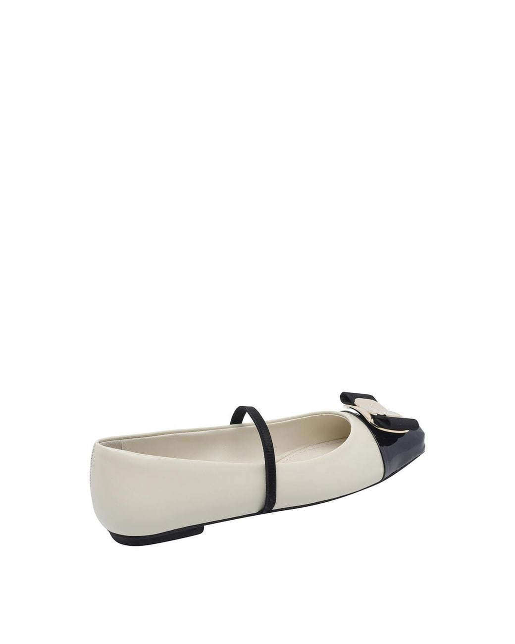 Ferragamo White Zina Ballets